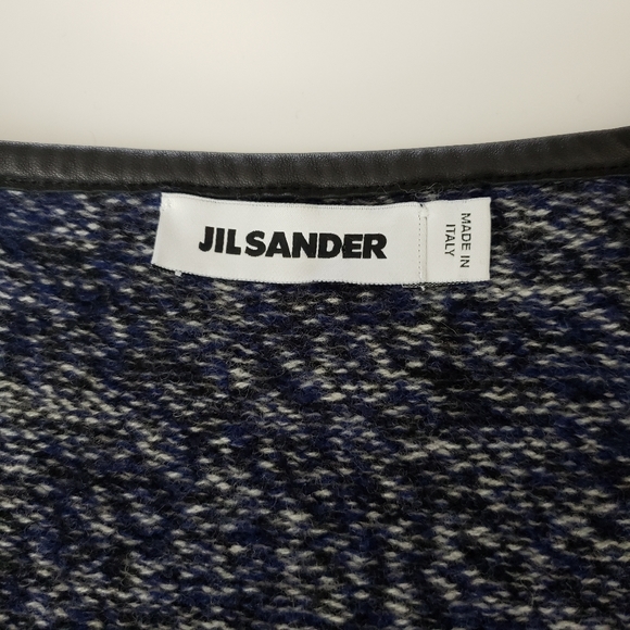 JIL SANDER Virgin Wool Cardigan with Pockets - Picture 6 of 8